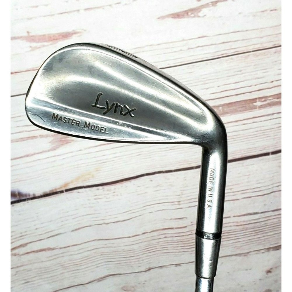 Vintage Lynx Master Model 8 Iron 17-4 Stainless Registered Golf Club